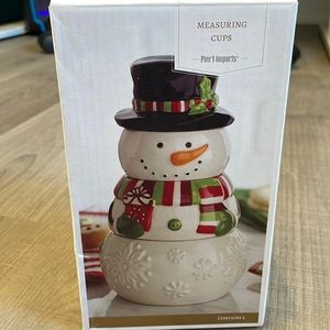Pier 1 Imports holiday measuring cups NIB